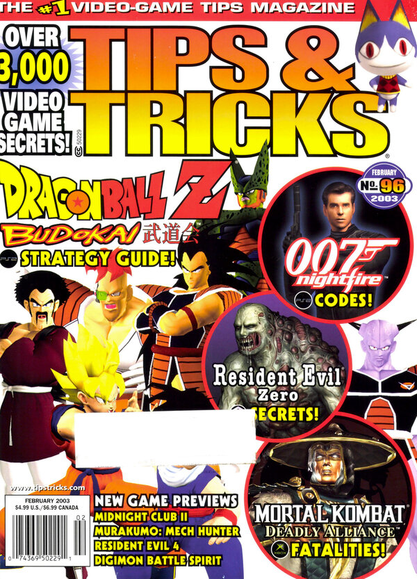 Tips & Tricks Issue 096 (February 2003) cover